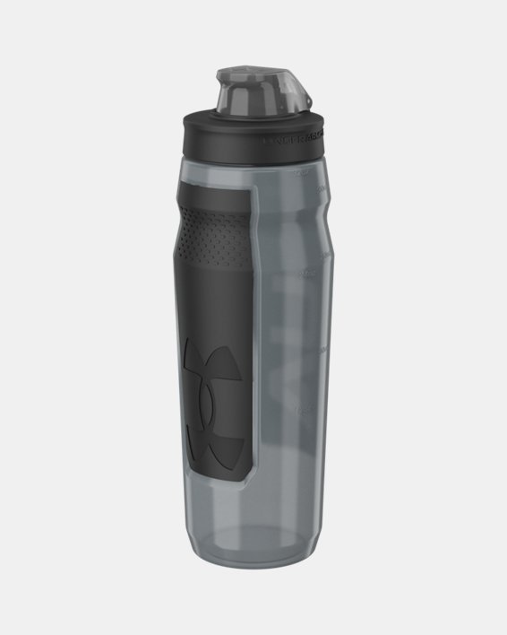 UA Playmaker Squeeze 32 oz. Water Bottle, Gray, pdpMainDesktop image number 1